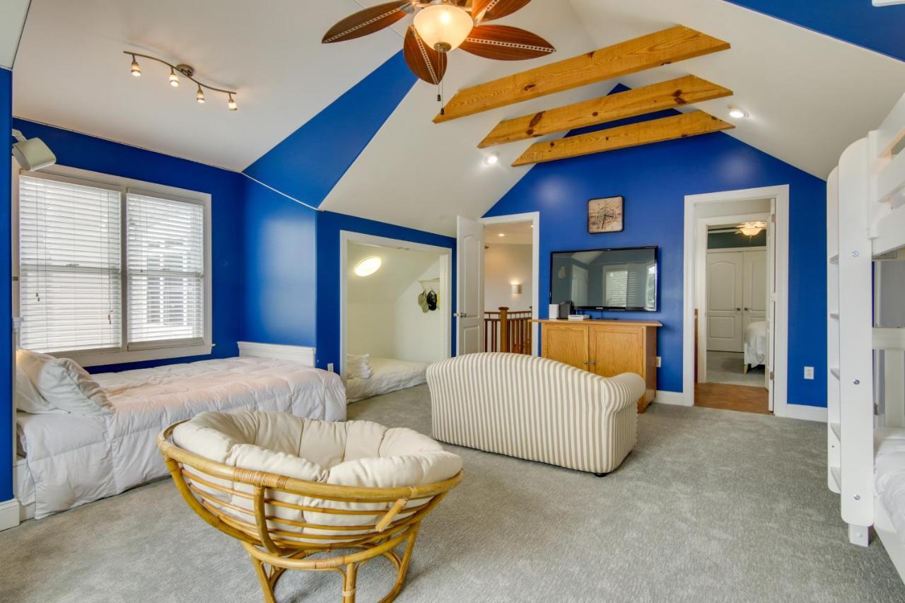 Ocean City Home With Fire Pit And Grill Walk To Beach Exterior photo